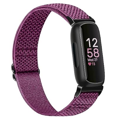 ストレッチナイロンスマートウォッチベルトFitbit Inspire 3/Fitbit Inspire 2/Fitbit Inspire/Fitbit Insp...