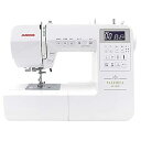 ジャノメ パルシェルシリーズ最上位モデル コンピュータミシン「NP3000」金属 ホワイト
