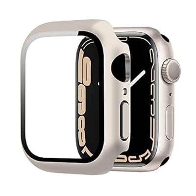 u2023 fvYOFITAR Apple Watch p P[X series9/8/7 45mm AbvEHb`ی45mm Jo[ KXtB ̌^ PCf Sʕی ^ ȒP ϏՌ ߗ wh~ h~ i45m