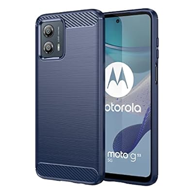 Moto G53J 5G / Moto G53Y 5G / Moto G53 5G ケース【MARR】 スマホケース 炭素繊維カバー TPU シリコン ケース 保護バンパー 弾力性付き Moto G53j / Moto G53y / Moto G53 Moto G53J 5G / Moto G53Y 5G / Moto G53 5G ケース【MARR】 スマホケース 炭素繊維カバー TPU シリコン ケース 保護バンパー 弾力性付き Moto G53j / Moto G53y / Moto G53