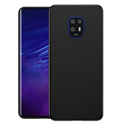 arrows 5G ケース 薄型 軽 スマト ソフト TPU シンプル ドコモ arrows 5G F-51A カバー ストラップホール付き ブラック
