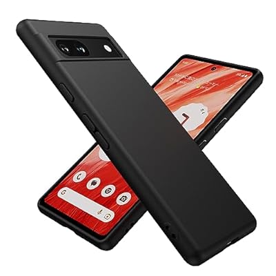 Google Pixel 7a ケース カバー 薄型 軽 ソフト TPU シンプル ピクセル7a ケース マット ブラック