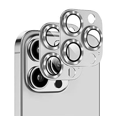 カメラフィルム iPhone14Pro/iPhone14ProMax カメラカバー iPhone14プロ/iPhone14プロマックス レンズカバー カメラレンズ保護 アルミ合金+ 強化ガラス製 耐衝撃 キズ防止 防水 防塵 2枚セット (iPhone14pro/iPhone14pro max, シルバー)色シルバーモデルiPhone14Pro/iPhone14ProMax 用商品説明【対応機種】：iPhone14 Pro / iPhone14Pro Max 対応のカメラ保護フィルムで、カメラレンズを全方位に保護します。密着性高くて、埃が入りにくいです。 レンズに置くだけで完璧に貼り付けます。【キズ防止】：アルミ合金と強化ガラスを使用して、硬度9Hで、高さ1mから落ちても割れにくい。傷つきやすいカメラの出っ張りを全面保護します。フィルムの粘着面は接着剤を使用しますので、貼った後剥がれる心配もなくて、長期間の使用に耐えます。【美しい写りを実現】：強化ガラスは透過率98％超えで本体の美しさが損なわないです。白飛び防止のブラックリング加工も施して、写真の美しさを保つ、ブラッシュを使っても白飛びしにくい。一般的なカメラフィルムに比べ圧倒的に美しい写りを実現します。【一体感抜群】：レンズに合わせて正確に設計、それに、極薄設計で装着感ゼロ、ほとんどのケースと併用可能です。アルミ合金製のカメラレンズフィルムはiPhone14シリーズと同じ色で本体と完全に融合していく、一体感が溢れています。【汚れ防止】：撥水撥油コーティング仕様により、汚れや油分をはじき、指紋が付きにくくなっています。コーティングにより滑らかな手触り、指紋や汚れなどが付着してもサッと綺麗に拭き取れます。