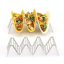 タコスホルダー タコススタンド 2ピース Taco Shell Holder 3-5個用taco ホルダーステンレス製 タコラック 防錆 2個入り