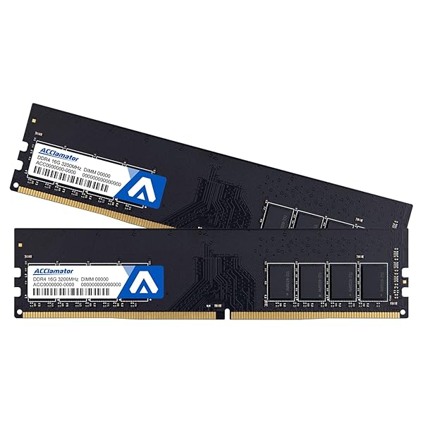 32GB 3200MHz Memory DDR4 UDIMM/ PC4-25600 CL22 1.2V (16GB x 2枚, Intel CPU プラットフォームのデスクトップに適しています，AMD プロセッサには適用されません。)