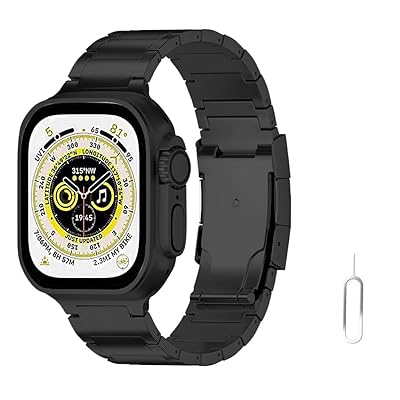 コンパチブル Apple watch バンド チタニウム アップルウォッチ用バンド 軽量 コンパチブル apple watch series Ultra/8/7/6/5/4/3/2/1 38mm 40mm 41mm 42mm 44mm 45mm 49
