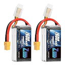 ゼエエ 11.1V 120C 1500mAh 3S lipo battery リポバッテリー XT60プラグ付き ラジコン玩具バッテリー FPV用 RCへり用 RCカー用 無人機用など 2パック