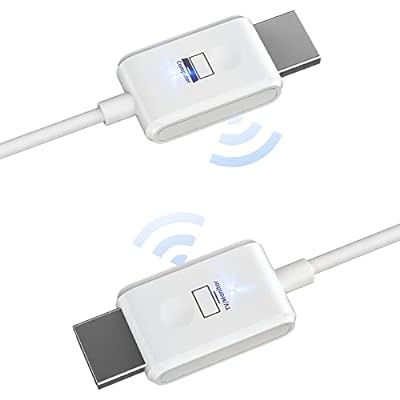 【2023年モデル型】ワイヤレスHDMI 小型 収納に便利 無線化 送受信機セット HDMI 無線 30m安定転送距離 1080P/5Ghz WIFI&設定不要 映像音声同期出力 TV/PC/Mac/Laptop/Window/カメラ/監視カメラなど対応色モデルPW-DT255W-H商品説明【2023年版・高品質のHDMIワイヤレス伝送】：最新の技術 ワイヤレスHDMI送信機と受信機の伝送標準技術により、伝送効率がより速く、より安定します。HDMIポート搭載でテレビに映像音声同期出力はもちろん、映像と音声を分離してそれぞれテレビとスピーカーに出力することも実現できます。【5Ghzで1080PのウルトラHD解像度】: ワイヤレスHDMIトランスミッターとレシーバーは優れたビデオ品質、5Ghzで最大1080Pの解像度、自動エンコード、送信、デコードによりビデオ品質を維持し、圧縮やアーティファクトなしでフルRGB色域をサポートします。直接HDMI信号接続により、高品質のビデオ信号が最大限に活用され、遅延が少なく、遅延やティアのないビデオが配信されます。【30m距離無線安定伝送】: 高速5Ghz波数帯の利用で、安定伝送をサポートします。HDMI信号を無線で、壁越しでも、最大30mまでの超遠距離を伝送可能です。従来のケーブルタイプのようにテレビの傍に置く必要はありません。テレビから離れて端末を操作しながらワイヤレスで画面投影できます。じた長いケーブルを用意する必要がなく、手軽に使用できます。【プラグアンドプレイ&取り付き簡単】： 送信機(TX)をPC/ノートパソコンのHDMIポートに接続し、受信機(RX)をHDTV/プロジェクター/モニターのHDMIポートに接続するだけです。ドライバー不要のプラグアンドプレイ体験。いつでも持ち運べるミニサイズ。【幅広い互換性と使いやすさ】 HDMI2.0bと互換性のあるHDCP1.2をサポートします。 ワイヤレスHDMIコンバーターは：タブレット/TVボックス/プロジェクター/カメラ/ニンテンドースイッチ/DV/PC/ノートパソコン/学校/会議室/ショッピングモール/監視カメラなど対応