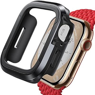 Apple Watch ی P[X (ʃtBȂ) : Series 9 / 8 / 7 Ή AbvEHb` یJo[ iWatch یP[X AbvEHb` [ ȒP Ռz ȈՒE ^ Vv y Apple