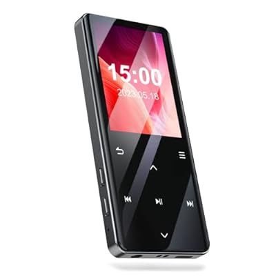 【2023業界新モデル＆mp3プレーヤー】 32GB 大容量 Bluetooth5.0 mp3プレーヤー HIFI音質 スピーカー搭載 超長音楽再生時間 最大128GBまで拡張可能 タッチパネル式 2.4インチ大画面 操作簡単 多機能デジタルオーディ