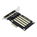 U.3 SSD U3キット SFF-8639 - PCI-E 4.0 X4 レーンホストアダプター マザーボード PM1735 NVMe PCIe SSD用