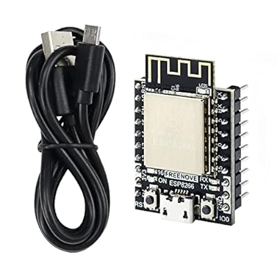 ESP8266 開発ボード (Arduino IDE と互換性あり)、ESP-12S オンボード Wi-Fi、MicroPython C コード、詳細なチュート…