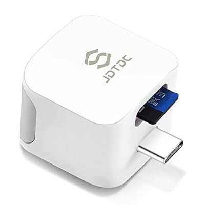 充電しながら自動バックアップカードリーダー (256GB microSDカード付き) iphone バックアップ USBメモリ iPad 容量不足解消 写真 動画 音楽 資料 高速データ転送 連絡先 データ 移行 データ復元 ファイル管理 SDカード