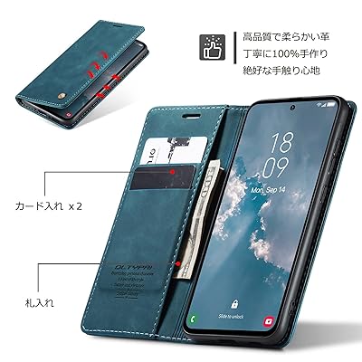 Samsung Galaxy A54 5G ケース SC-53D/SCG21 ケース 手帳型 PU 高級レザー 財布型 ケース ギャラクシーA54 ケースマグネット カード収納 全面保護 薄型 耐衝撃 スタンド機能付き 携帯カバー Galaxy A5