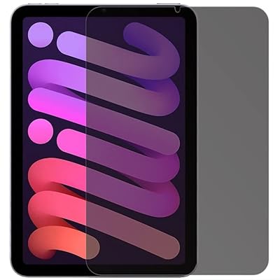 【360°覗き見防止】iPad mini 2021 / mini 7 2024フィルム 360°覗き見防止 上下左右 全面保護 ガラスフィルム 強化ガラス iP...