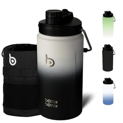 ジャグ 2000ml ダブルステンレスボトル 二重構造 真空断熱 保温保冷ウォーターボトル 漏れ防止 PBAフリー 広口 洗いやすい 男の子 女の子 カバー付き ホワイトブラック white black