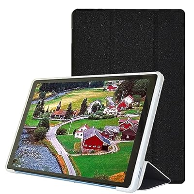 FOR TECLAST P26T 10インチ PU 材質カバー FOR TECLAST P26T ケース 軽量 薄型 FOR TECLAST P26T 10インチ 耐衝撃 全面保護型 カバースタンド機能付き (ブラック)