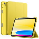 JEDirect iPad 10 ケース(10.9インチ、2022モデル、第10世代用) Pencilホルダー付き 対応 ソフトTPUバック スリム保護カバー ...