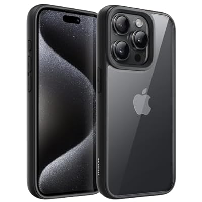 JEDirect iPhone 15 Pro Max 6.7インチ用 (15ProMax) ケース 耐衝撃スマホバンパーカバー ソリッドカラー マットTPUフレーム 傷つけ防止 クリアバック (ブラックチタニウム)色ブラックチタニウムモデル556A-商品説明[互換性] iPhone 15 Pro Max 6.7インチに完璧にフィットします。注：iPhone 15 / 15 Plus / 15 Proには対応しません。ワイヤレス充電をサポートします[信頼できる品質] PCとTPUで作られ、内側の小さなドットのデザインにより、携帯電話の背面にウォーターマークが入りません。軽量でスリムなデザインです[特別な保護] 盛り上がったベゼルによって、画面とカメラを更なる保護を提供します。ユニークな衝撃吸収設計: 4つのコーナーが効果的に衝撃を吸収します[使いやすい] すべてのコントロールと機能に簡単にアクセスできます。スピーカー、カメラ、その他のポートに最適なカットアウトです[クリアバック] 超透明で傷がつきにくい背面は、おデバイスの美しいデザインとロゴが見せやすいです説明JEDirect iPhone 15 Pro Max 6.7インチ用 ケース 耐衝撃スマホバンパーカバー ソリッドカラー マットTPUフレーム 傷つけ防止 クリアバック