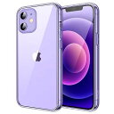 JEDirect iPhone12 mini ケース (5.4インチ専用) 黄ばみなし 衝撃吸収 バンパーカバー 傷つけ防止 クリアバック (ディープパープル)