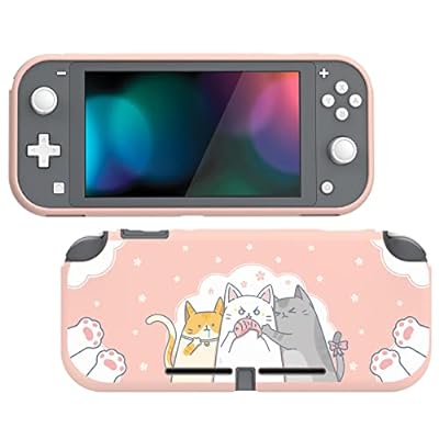 Switch Liteに対応するカスタム保護ケース（ソフト）、Switch Liteに対応用ケースカバー（ソフト）【可愛い子ネコちゃん】