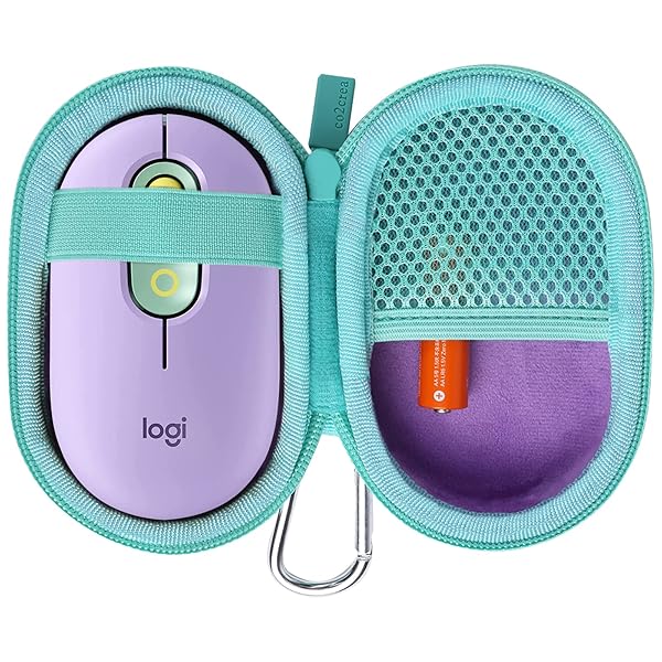収納ケース 互換品 ロジクール POP MOUSE M370YL 静音 ワイヤレスマウス 無線 Logi Bolt (ケースのみ)