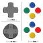 Nintendo SWITCH・SWITCH有機モデル通用 ジョイコン用 十字ボタンカバーセット 円盤型&十字型 ボタン保護 破損老化防止 「SFC」