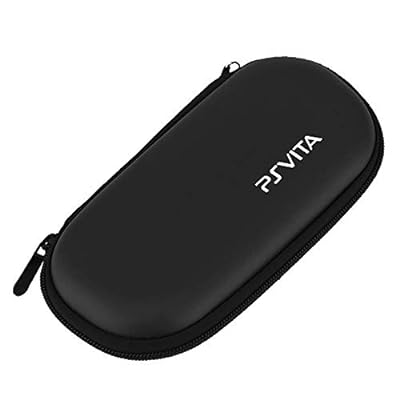 PSVitaハードポーチ PS Vita2000/1000/PSP対応保護カバー PSV収納ケース (ブラック)