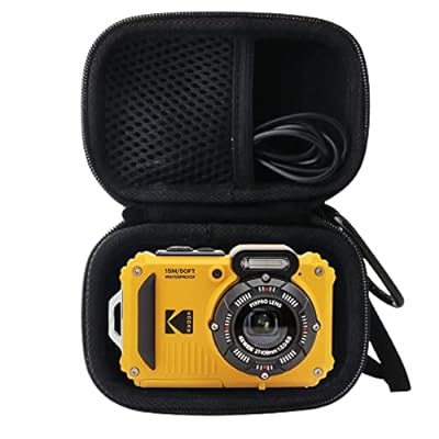 収納ケース対応コダック(Kodak) PIXPRO WPZ2 コンパクトデジタルカメラ色Blackモデル202211788商品説明収納ケース対応コダック(Kodak) PIXPRO WPZ2 コンパクトデジタルカメラ材質：耐久性のある高級ハードEVA素材、優れた肌触り、中身の柔らかい保護。用途：保管保護、汚れ、衝撃、磨耗を防ぐことができ、ハードシェルは耐衝撃性、防塵、半防水性能を持ち、中身を保護することができます。デザイン：コンパクトで軽量なデザイン、持ち運びや保管が簡単、旅行や家庭での保管におすすめ。インナーサイズ：11CM*6.5CM*6CM ご注意: だけ収納袋で販売（機器および付属品は含まない） 収納ケース対応コダック(Kodak) PIXPRO WPZ2 コンパクトデジタルカメラ
