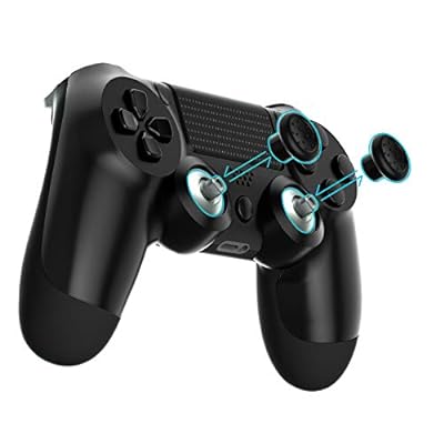 ThumbsGear交換可能な人間工学に基づいたps5コントローラーに対応用サムスティック...