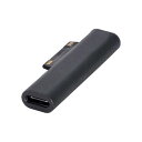 DC 15V Type-C USB-C メス - Surface Pro7 Pro6 Pro5 Pro4 Pro X Go Book充電アダプター。(2)