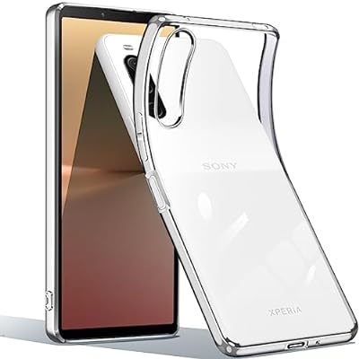 Xperia 10 V ケース クリア スマホケース SOG11 SO-52D エスクペリア10V 透明 カバー 耐衝撃 TPU 薄型 軽量 メッキ加工 ソフトケース 人気 保護カバー(シルバー)