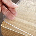 テーブルクロス 透明 エンボス加工 80x150cm PVC テーブルマット ビニール 厚さ1.5mm 無臭 長方形 PVC製 デスクマット 矩形 テーブルカバ...