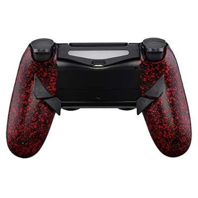 コントローラー本体ではなく、 ps4コントローラー(JDM-040/050/055)に対応用Dawnプログラマブルリマップキット(テクスチャード)、アップグレードボードと再設計されたバックケースと4つのバックボタンが備えます【赤】色レッドモデル商品説明今持っているps4コントローラーをプロのeSportエリートコントローラーに変えます。人間工学に基づいた4つのバックボタンが備えます。バックボタンには最大15個のボタンを割り当てることができます。取り付けが簡単で、はんだ付けはオプションです。 YouTubeで「 DAWN Remap for ps4」または「IIrdDZgLa6g」を検索して、インストールビデオガイドをご覧ください。ps4 Gen 2コントローラー(JDM-040/050/055)に対応し、購入する前に二番目の写真をごチェックお願いいたします。eスポーツトーナメントの備え： ps4コントローラーに対応用DAWNリマップキットは、皆様のコントローラーにハイレベルのゲーム機能を追加でき、進化的なアップグレードキットです。 DAWNリマップキットには、リマップボードと人間工学に基づいた追加ボタン4つが取り付けられたアップグレードバックケースが含まれています。このキットを使用すると、ps4(JDM-04 & JDM-05)対応用コントローラーを4つのプログラムリマップボタンが追加されたプロのeスポーツゲームパッドに簡単に変えます。 このリマップアップグレードソリューションは、オンラインゲームとトーナメントで競争力を発揮し、それに完全に合法的です。 15個のボタンを追加されたボタン4個にリマップし、中指でこの二つのボタンを押すことになります。 高速FPSやシューティングゲーム中にフェイスボタンなどの他のボタンにアクセスするためにスティックやトリガーから離れる必要がない、これはメリットです。 注意事項： ps4 JDM-040/JDM-050/JDM-055コントローラーのみ対応（タッチパッドのライトバー付き） コントローラーが含まれていません。 インストールのためにコントローラーを分解する必要があり、基本的な実践的なスキルが必要です。 インストールは簡単です： DAWNリマップキットの取り付けが簡単で、はんだ付けはオプションです。 市場に出回っている他のソリューションのほとんどはホットメルトグルーを使用して、4つのボタンをバックケースに追加しています。 DAWNリマップキットを使用すると、ボタンはネジで設定するだけです。 オプションのはんだ付け。L3、R3、タッチパッドボタンをリマッピングする必要がない場合は、はんだ付けは必要ありません。 YouTubeで「 DAWN Remap for ps4」を検索して、インストールビデオガイドをご覧ください。 製品の特徴： オンザフライボタンのリマッピング は、ボタンプログラミングモードに入るための2つの操作モードを革新しました：タッチコントロールとボタンの組み合わせ。 ゲーム中に誤ってタッチセンサーに触れることが心配する場合は、タッチコントロールのフォイルワイヤーを切ってもいいです。 ゲーム中にリマッププログラムをアクティブにして、最大15個のボタン（X、O、三角形、正方形、上、下、左、右、L1、L2、R1、R2、L3、R3、およびタッチパッドボタン）をバックボタンに割り当てることができます。 パッケージに含まれるもの： DAWNリマップキット*1 再設計されたバックケース*1 バックボタン*4 こじ開けツール*1 クロスドライバー*1 ネジ*12 スペアパーツパック*1 ユーザーマニュアル*1 コントローラーと他のパーツが含まれていません！