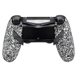 コントローラー本体ではなく、 ps4コントローラー(JDM-040/050/055)に対応用Dawnプログラマブルリマップキット(テクスチャード)、アップグレードボードと再設計されたバックケースと4つのバックボタンが備えます【白】