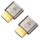 ナチュアークSHOP 楽天市場店で買える「dummy plug,Headless Ghost Display Emulator HDMI-compatible(Fit Headless-1920x1080 New generation@60Hz)-2Pack」の画像です。価格は1,740円になります。