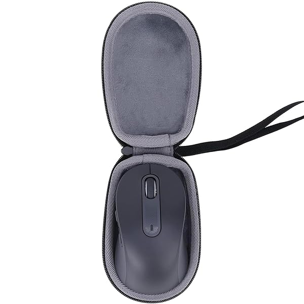 収納ケース 互換品 ロジクール Signature M750MGR / M650MGR ワイヤレスマウス(ブラック)