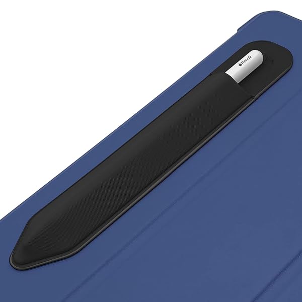 Apple Pencil ケース, ペンシルホルダー Apple Pencil 第2世代と第1世代に対応 伸縮性のあるペンシルポーチ アクセサリーデザイン iPadとスタイラスペン用 (ブラック)