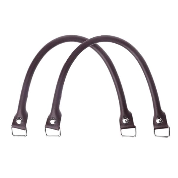 かばん 持ち手 本革 かばん取っ手 D菅付き 取っ手着脱可能 手芸用持ち手 ビジネスバッグ修理用 補修用..