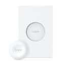 TP-Link スマートホーム 3-WAYコントロール 調光 1年+長寿命 Sub-1GHz スマートハブ必須 背面プレート付き スマートボタン S200D