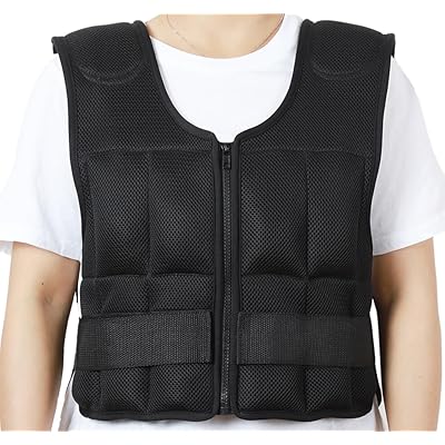 ウエイトベスト ウエイトジャケット 重さ調整可能 パワーベスト 加重ベスト パワージャケット 重りベスト 食い込み防止の肩パッド付き ウエイトベルト 筋トレ ジャケット ウェイトベスト トレーニング ウォーキング ランニング