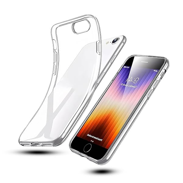 乐天商城 - iPhone 8 Plus/ 7 Plus 耐衝撃 ケース iPhone 8 Plus 用のカバー クリア ソフト シリコンケース 薄型 柔