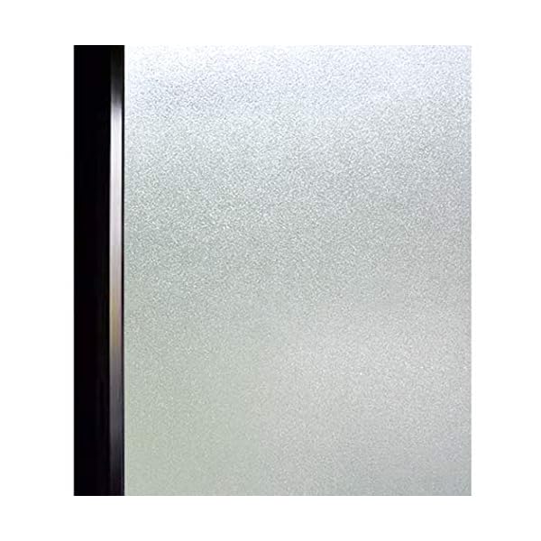 窓 めかくしシート 窓ガラス目隠しフィルム 目隠しシート ガラスフィルム 窓 窓用フィルム 目隠しシール すりガラスシート 断熱遮熱 結露防止 飛散防止 UVカット 浴室 風呂 玄関目隠し 水で貼る 貼ってはがせる 外から見えない 淡白DS001 (