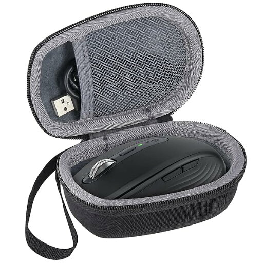 ロジクール Logicool MX ANYWHERE 3S MX1800GR/MX ANYWHERE 3 MX1700GR/MX ANYWHERE 2S MX1600CR ワイヤレス マウス グラファイト 専用収納ケース(ケースのみ)- ロジクール Logicool MX ANYWHERE 3S MX1800GR/MX ANYWHERE 3 MX1700GR/MX ANYWHERE 2S MX1600CR ワイヤレス マウス グラファイト 専用収納ケース(ケースのみ)-