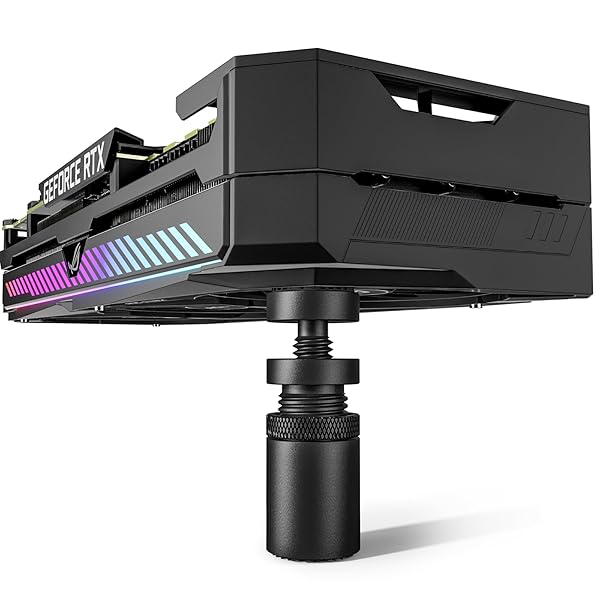 upHere GPUサポート グラボ 支え棒 グラフィックカードを固定する GPUブレースサポート ビデオカードサグホルダ【GB26K】