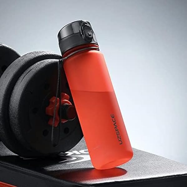 水筒 ポータブ スポーツウ 350ml 500ml 650ml 800ml 1000ml ォーター ボトル プラスチックウ ォーターボトル 大人 子ども アウトドア スポーツ 登山用 キャンプ ランニング ジム サイクリング（red-650ML）