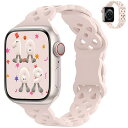 アップルウォッチ バンド 49mm 46mm 45mm 44mm 42mm 41mm 40mm 38mm 対応 apple watch バンド MA様式流行の設計 通気 防汗 蒸れない スポーツシリコンスト 長さ調整可能 iWatch Series