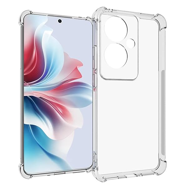 【耐衝撃】OPPO Reno11 A 用の ケース カバー 透止明 クリア ソフト 保護ケース『四隅がエアクッション構造』SGS認証 落下防止 衝撃吸収 頑丈 軽量 傷防止 黄ばみ防止 ソフト 軽薄型 米軍MIL規格取得 OPPO Reno11 A