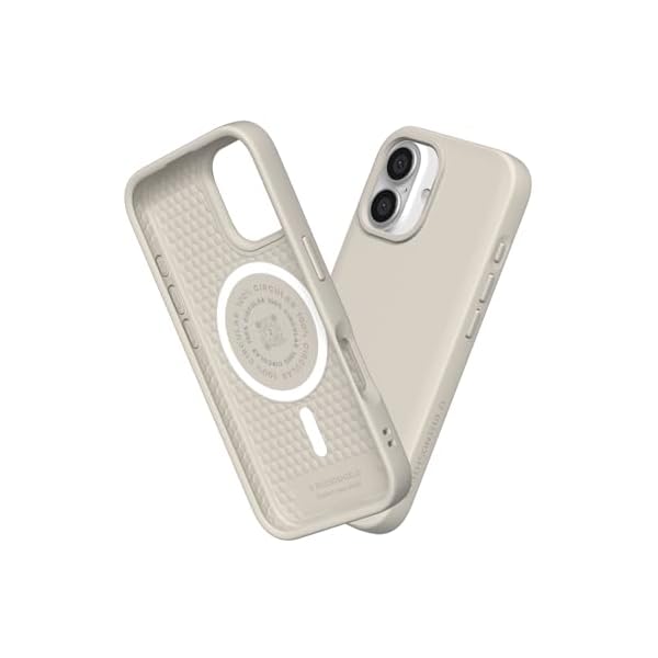 [iPhone 16] SolidSuit ケース MagSafe対応 耐衝擊 米軍MIL規格 衝撃吸収 傷 指紋 防止 薄型 軽量 SGS認証 - シェルベージュ