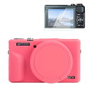 カメラケース Canon G7X Mark IIIデジタルカメラ用ケース G7X Mark IIIアクセサリー スクリーンプロテクター シリコーンケース キヤノ...